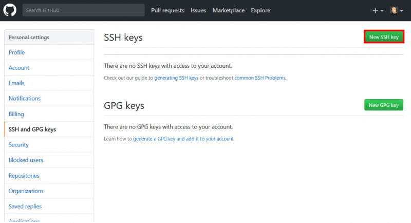 How to set up your SSH key with GitHub