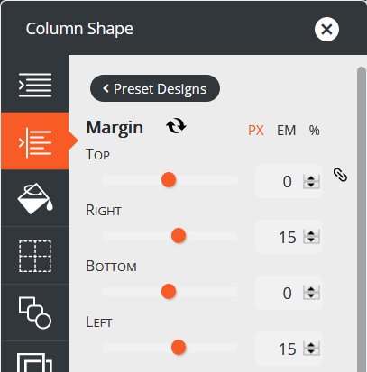 windowmanager margin blocks